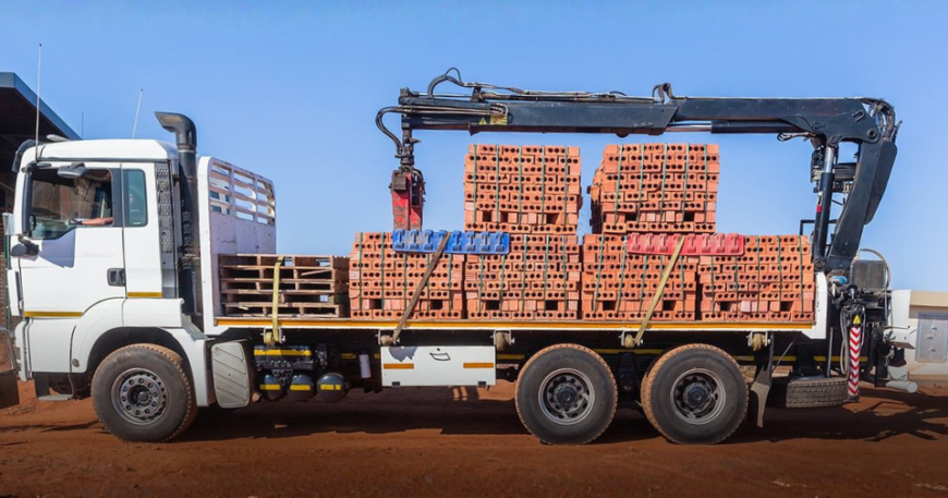 Construction materials transportation Saudi Arabia — steel rebar and aggregate delivery hire KSA, Building materials transport hire Riyadh Jeddah NEOM — construction steel and aggregate Saudi Arabia KSA