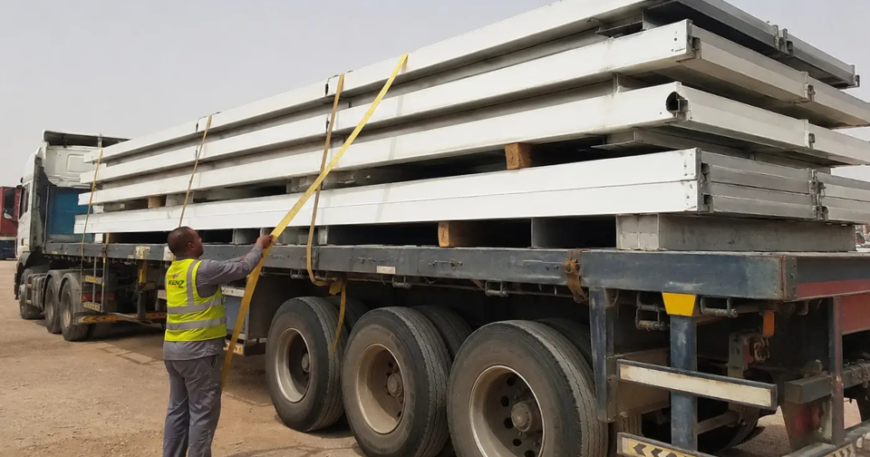 Manufacturing equipment transportation Saudi Arabia — CNC machine and production line transport hire KSA, Factory machinery transport hire Riyadh Jeddah MODON — production equipment relocation Saudi Arabia KSA